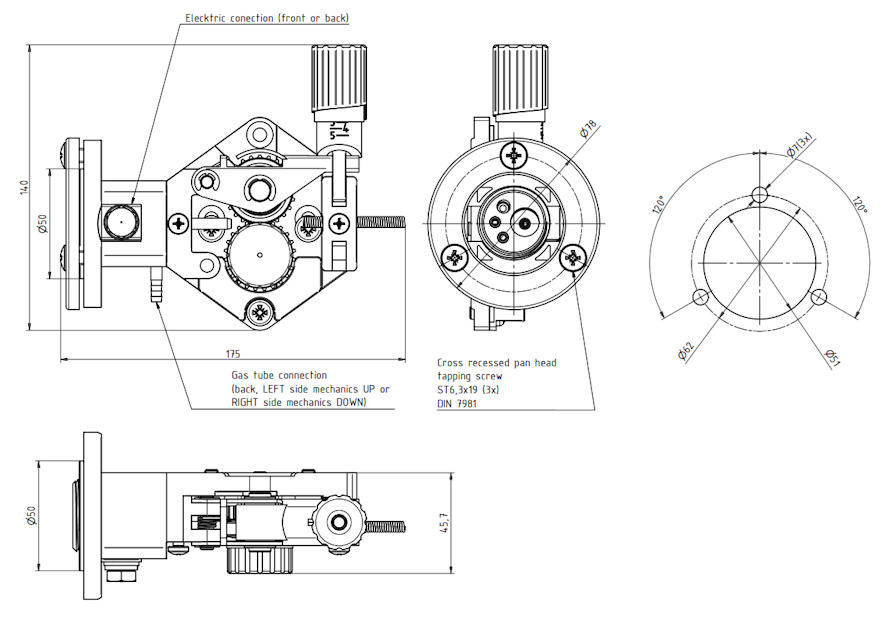 CWF 05 Two Roll Compact Wire Feed System