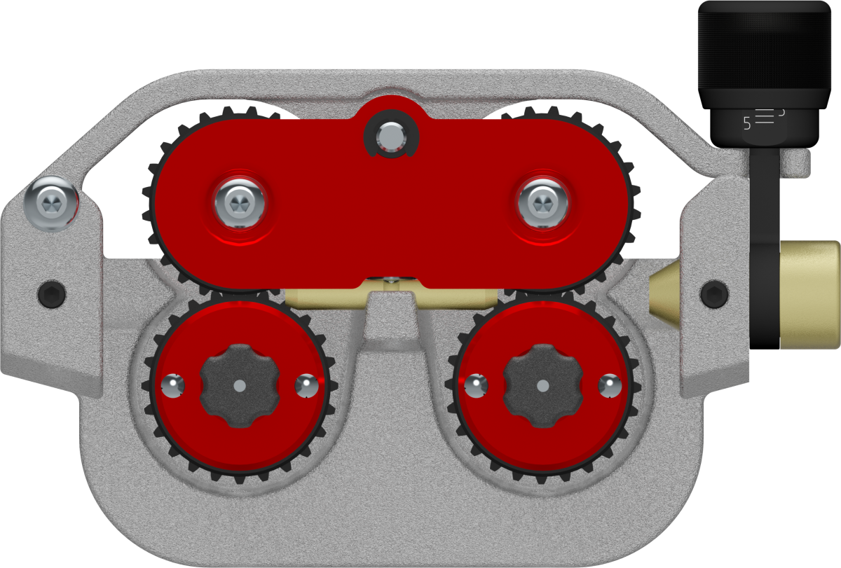 Cm 512 four roll wire feed mechanics